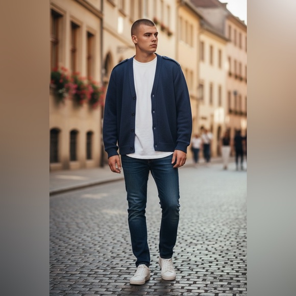 military Equipment Other - Military Equipment Corporation Of America Mens 50% Wool Black Sweater Size 48R